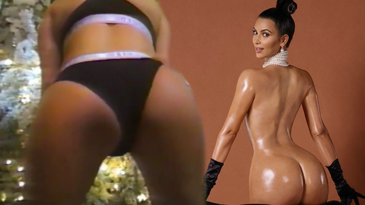 Kim kardashian butt fucking