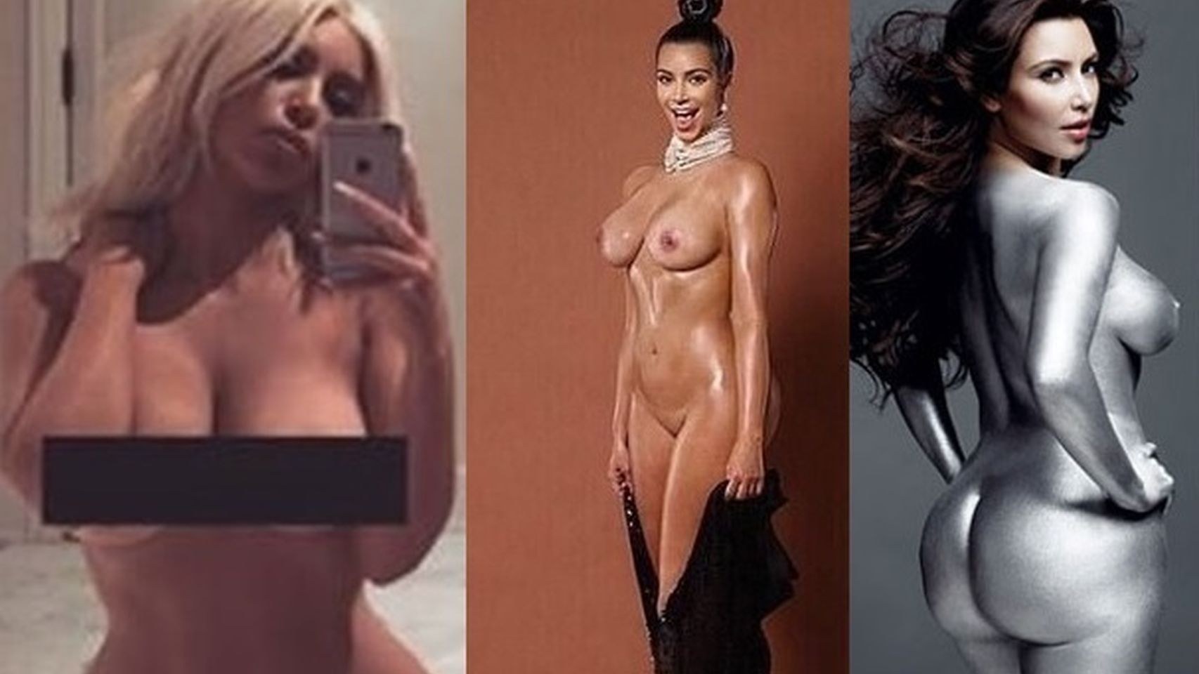 Kim kardashian nude mirror - 🧡 Эро Фото Ким Кардашьян.